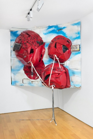 Aaron Fowler, Red Balloon Release (Daddy Issues, Passiveness, Generational Patterns, and Brokeness), 2024 , Anton Kern Gallery