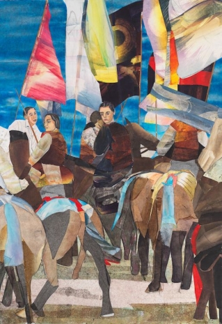 María Berrío, Edge of the Salted Plains, 2025 , Hauser & Wirth