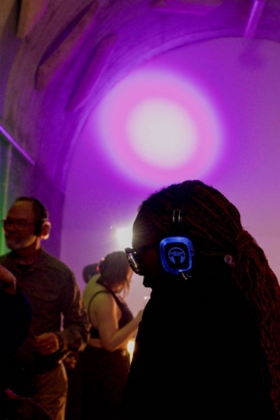 Sonia Boyce, Purple light (Lisa), 2025 , Hauser & Wirth