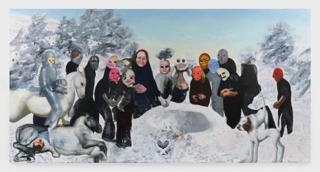 Ambera Wellmann, Death Masks Eternity, 2025 , Hauser & Wirth