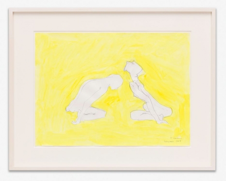 Maria Lassnig, Liebespaar (Lovers), 2003 , Hauser & Wirth
