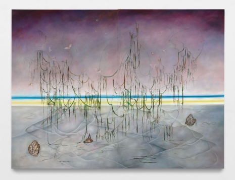 Anj Smith, (Dawn: Everything Drips With Silver Dew), 2025 , Hauser & Wirth