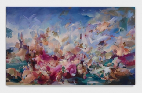 Flora Yukhnovich, Fever Pitch, 2025 , Hauser & Wirth