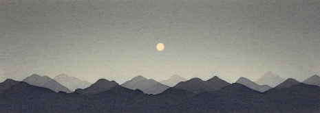 Michel Grillet , Montagnes - Ciel (8), 2024 , Monica De Cardenas