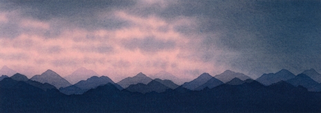 Michel Grillet , Montagnes - Ciel (5), 2025 , Monica De Cardenas