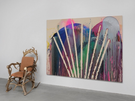 John M Armleder, Two Elements (FS), 2025  , Hindergässli