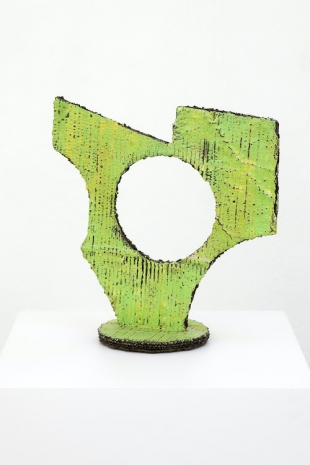 Benjamin Sabatier, HW (Bright Green/Lemon Yellow), 2024 , Xippas