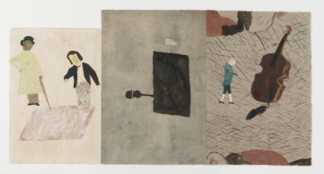 Jockum Nordström, Basfiol / Bass Violin, 2025 , Tim Van Laere Gallery