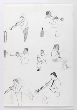 Jockum Nordström, Trumpet Players, 2024 , Tim Van Laere Gallery