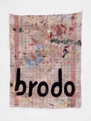 Kati Heck, Brodo (Tuch), 2025 , Tim Van Laere Gallery
