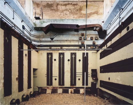 Jane and Louise Wilson, Toxic Camera, Blind Landing Lab 4( H - Bomb Testing Facility, Orford Ness), 2012, 303 Gallery