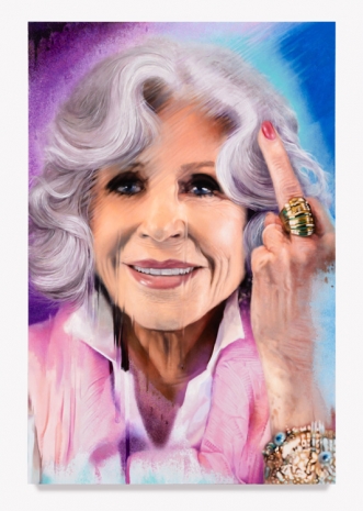 Marilyn Minter, Jane Fonda, 2024 , Regen Projects