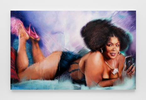 Marilyn Minter, Lizzo Odalisque, 2023–2025 , Regen Projects