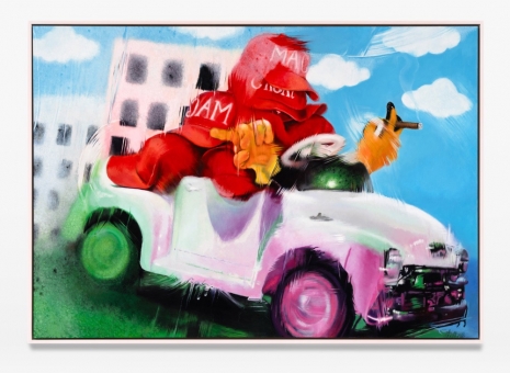 Marilyn Minter, After Guston, #29 (Car), 2025 , Regen Projects