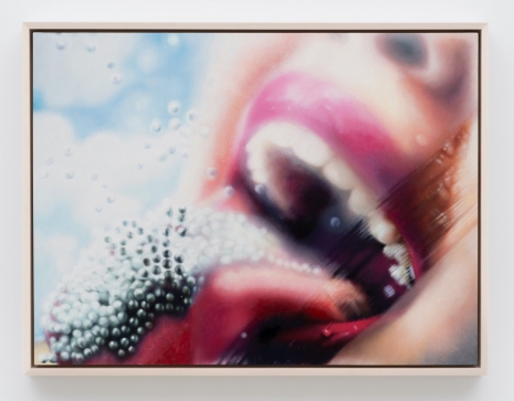 Marilyn Minter, After Guston, #21 (Mouth), 2024 , Regen Projects
