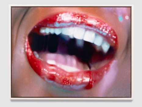 Marilyn Minter, After Guston, #16 (Mouth), 2024 , Regen Projects