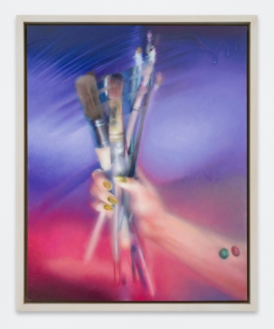 Marilyn Minter, After Guston, #3 (Paintbrush), 2024 , Regen Projects