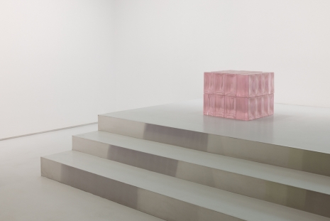 Ann Veronica Janssens, 32 New Pink Blocks (600/3), 2025 , Esther Schipper