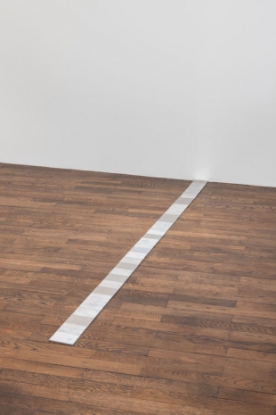 Carl Andre , Levee, 1975 , Galerie Mitterrand