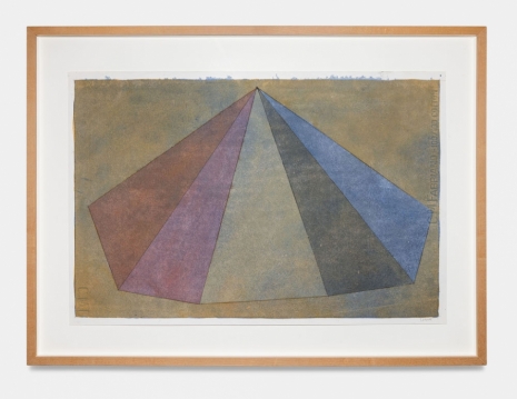 Sol Lewitt, Pyramid, 1986 , Galerie Mitterrand