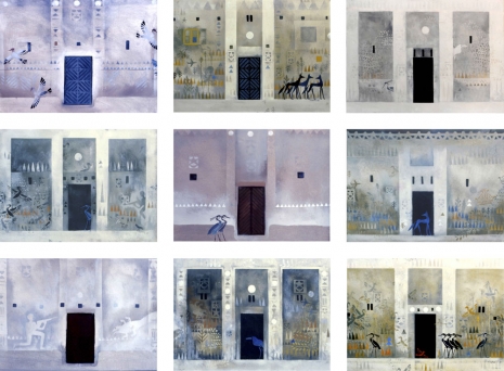 Chant Avedissian, Nubian Houses Doors 1980-1989, 2017  , Sabrina Amrani
