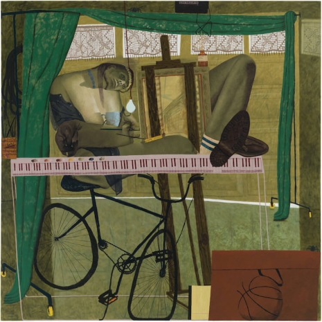 Celeste Rapone, Garage Painter, 2025 , Marianne Boesky Gallery