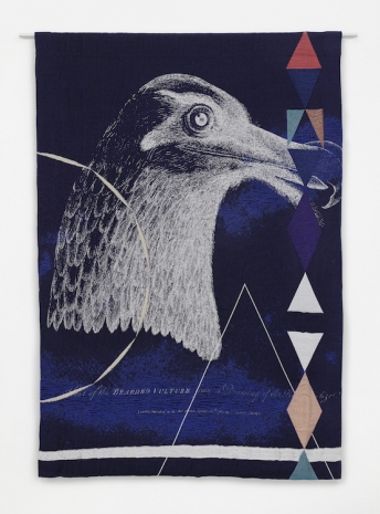 Claudia Wieser, Untitled (Bird and Triangles), 2025 , Marianne Boesky Gallery