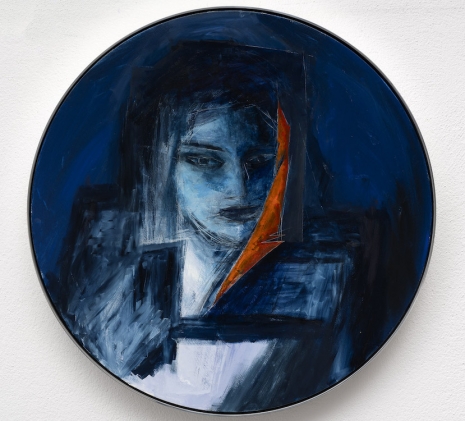 Andro Wekua, K. / Tondo, 2025 , Gladstone Gallery