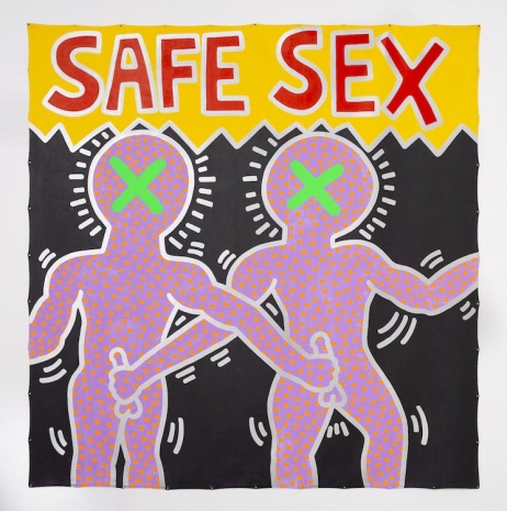 Keith Haring, Safe Sex, 1985 , Gladstone Gallery