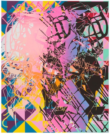 Christine Streuli, Splitter_02, 2025, Galerie Peter Kilchmann