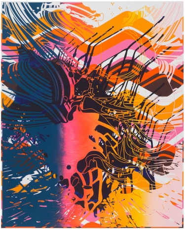 Christine Streuli, Scape_Desert_02, 2025, Galerie Peter Kilchmann