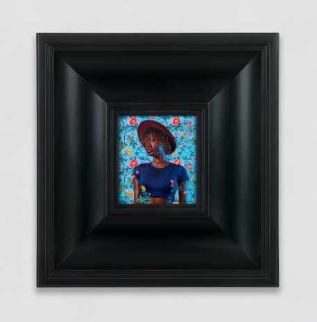 Kehinde Wiley , Portrait of Okedairo Oluwafisayo Adenike, 2024 , Sean Kelly