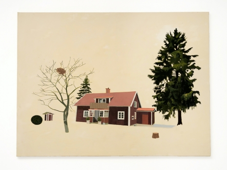 Blaise Drummond , The House of the Painter's Mother (Winter Painting), 2025   , Loevenbruck