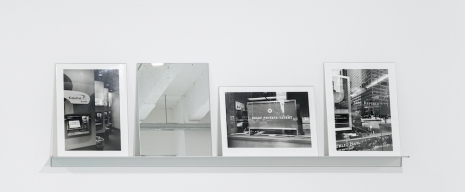 Timm Rautert, Board VI, from the series Manhattan Mirror, 2012, Galerie Nordenhake