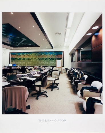 Timm Rautert, Food and Agriculture Organization of the United Nations, The Ethiopia Room, from the series Weltraum, Rom, 2014/2015, Galerie Nordenhake