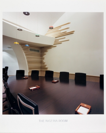 Timm Rautert, Food and Agriculture Organization of the United Nations, The Ethiopia Room, from the series Weltraum, Rom, 2014/2015, Galerie Nordenhake