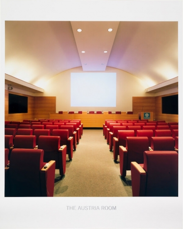 Timm Rautert, Food and Agriculture Organization of the United Nations, The Ethiopia Room, from the series Weltraum, Rom, 2014/2015, Galerie Nordenhake