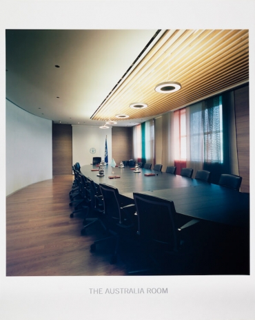 Timm Rautert, Food and Agriculture Organization of the United Nations, The Ethiopia Room, from the series Weltraum, Rom, 2014/2015, Galerie Nordenhake