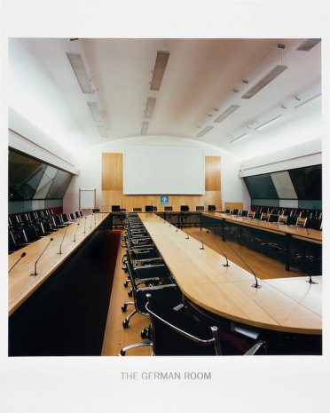 Timm Rautert, Food and Agriculture Organization of the United Nations, The Ethiopia Room, from the series Weltraum, Rom, 2014/2015, Galerie Nordenhake