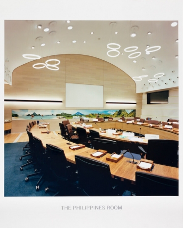 Timm Rautert, Food and Agriculture Organization of the United Nations, The Ethiopia Room, from the series Weltraum, Rom, 2014/2015, Galerie Nordenhake