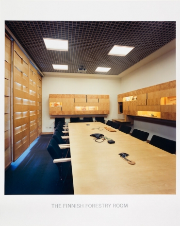 Timm Rautert, Food and Agriculture Organization of the United Nations, The Ethiopia Room, from the series Weltraum, Rom, 2014/2015, Galerie Nordenhake