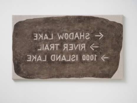 Hendl Helen Mirra, not river trail, 2021, Galerie Nordenhake