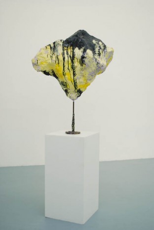 Franz West, o.T. (yellow-black), 2007, galerie hussenot