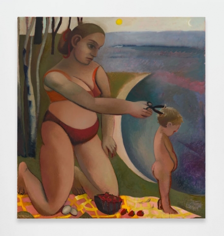 Danielle Orchard, A First Cut, 2025, Perrotin