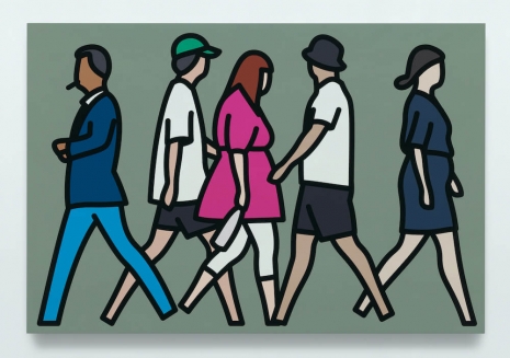 Julian Opie , Busan 2., 2024 , Lisson Gallery