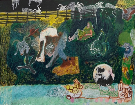 Henry Curchod , Worldly goat farmer, 2025 , Monica De Cardenas