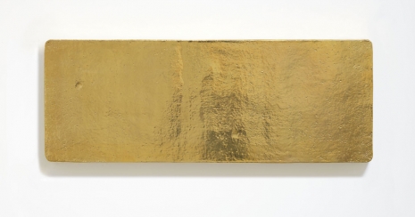 Johan Creten, Specchio dorato – 1, 2022-2023, Alfonso Artiaco