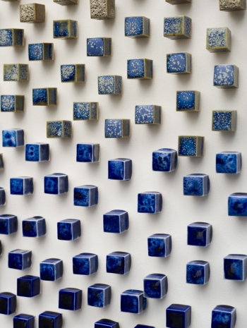 Teresita Fernández, White Phosphorous/Cobalt, 2025 , Lehmann Maupin