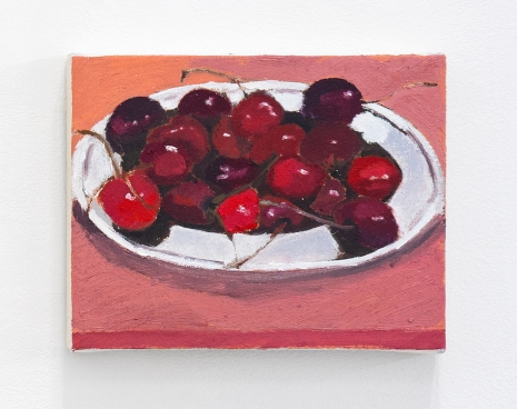Mikael Lo Presti, Still Life with Cherries #6, 2025, galerie frank elbaz