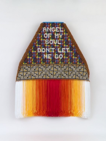 Jeffrey Gibson, ANGEL OF MY SOUL DON'T LET ME GO, 2025 , Hauser & Wirth